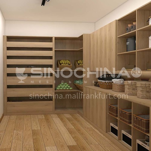 Modern style simple design melamine with particle board locker GF-018